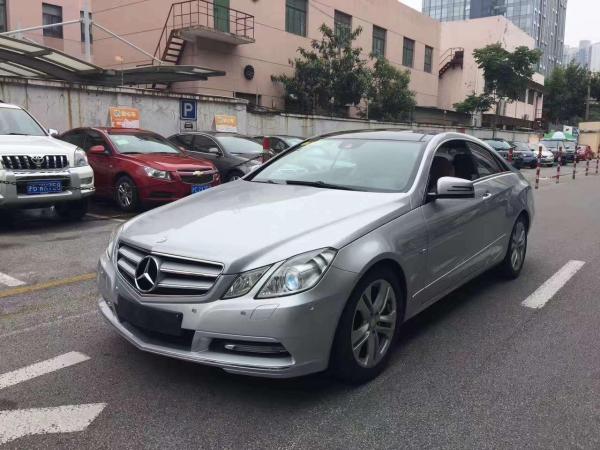 【上海】2011年10月奔驰 e级 e260 cgi coupe 1.8t