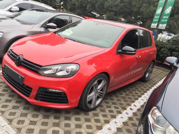 【镇江】2012年6月 大众 高尔夫 golf r 2.0tsi 红色 手自一体