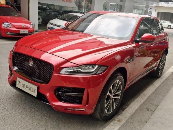 【温州】2016年5月 捷豹 f-pace r-sport 2.0t 运动版 红色 自动档