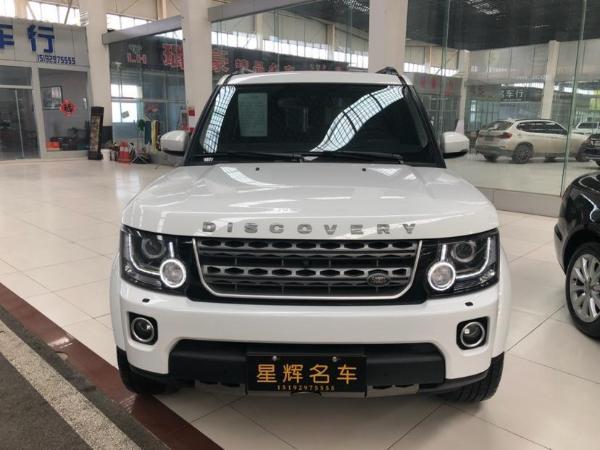 【临沂】2015年4月 路虎 发现 3.0t v6 sc se汽油版 白色 手自一体