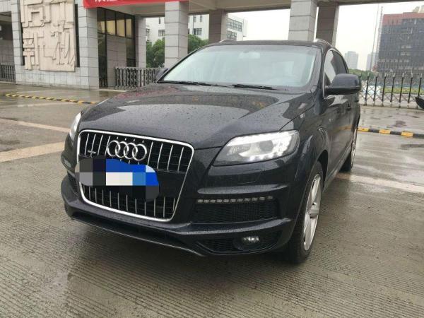 【宁波】2015年2月 奥迪q7 35tdi卓越版柴油 黑色 手自一体