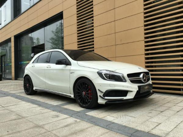 【杭州】2016年1月 奔驰 a级 amg a45 amg 4matic 2.0t 白色 手自一体