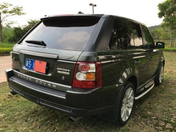 【东莞】2009年3月 路虎 揽胜运动版 4.2t v8机械增压 绿色 自动档