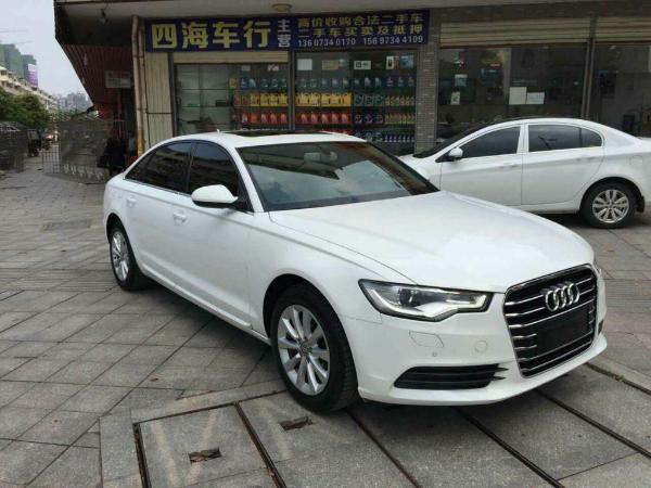 【衡阳】2014年2月 奥迪 奥迪a6l 奥迪a6l 2014款 tfsi 舒适型 白色