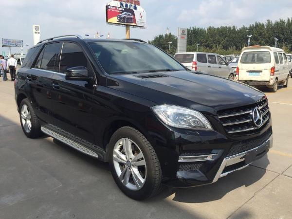 【临沂】2015年1月 奔驰 m级 ml350 cdi 4matic 3.0t 黑色 自动档