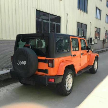 【包头】2012年8月 jeep 牧马人 3.6 四门 sahara 橙色 手自一体