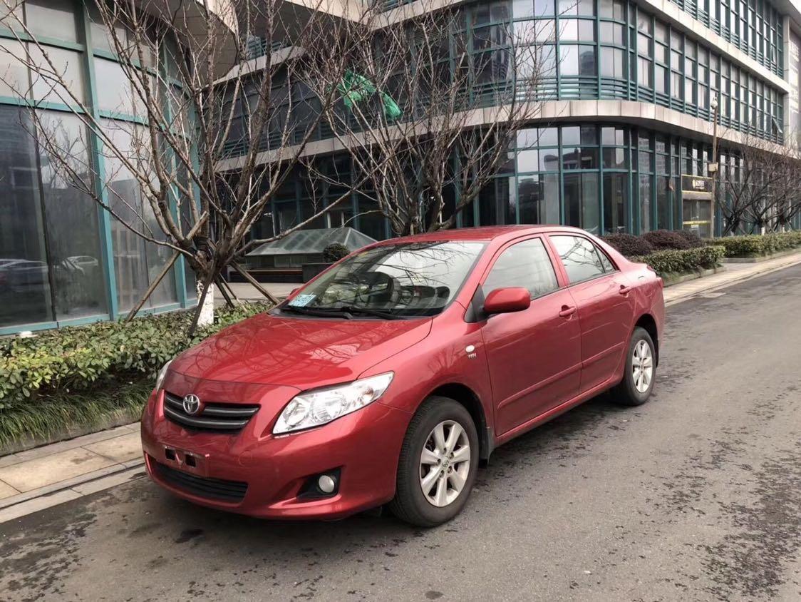 【常州】2008年5月 丰田 卡罗拉 2007款 1.6l gl 自动档