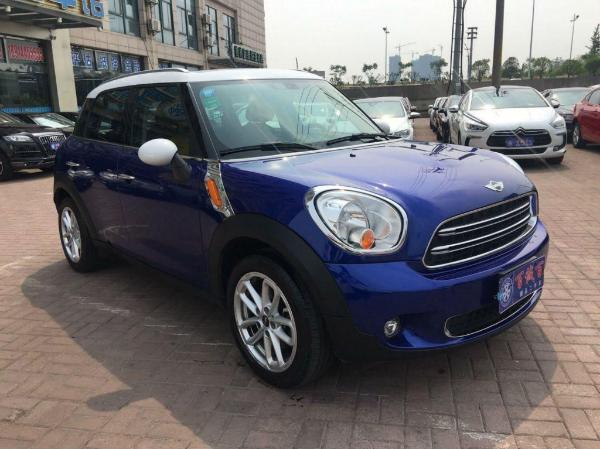 【南京】2016年2月 mini countryman cooper 1.6 fun 蓝色 自动档