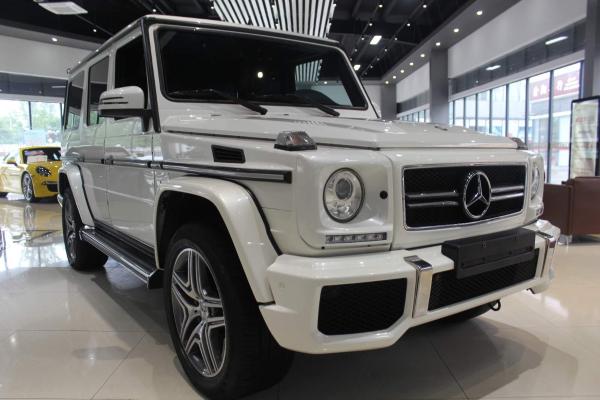 【台州】2014年6月 奔驰 g级 amg g63 amg 5.5t 白色 自动档