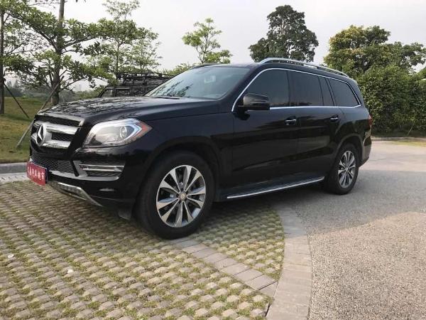 【广州】2015年9月 奔驰 gl级 gl350 cdi 4matic 3.0t 黑色 手自一体