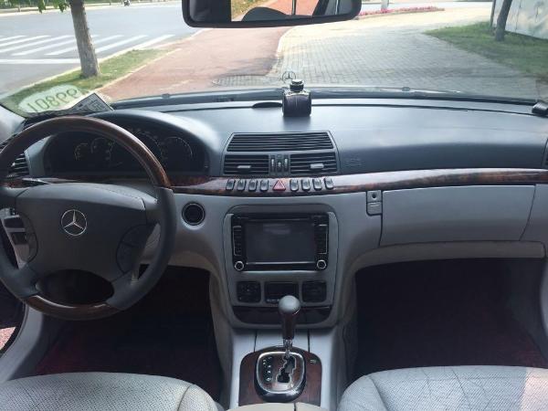 【铁岭】2002年7月 奔驰 s级 s280 2.8 v6 黑色 手自一体