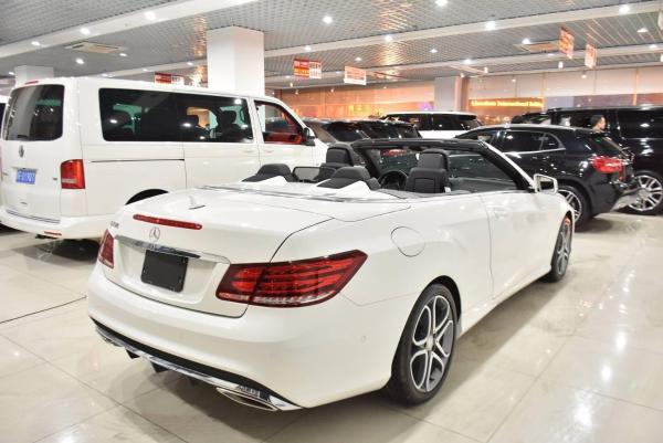 【上海】2015年6月 奔驰 e级 e260 cabriolet 2.0t 白色 自动档