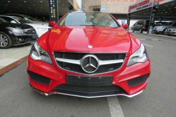【深圳】2014年11月 奔驰 e级 e200 coupe 2.0t 红色 自动档