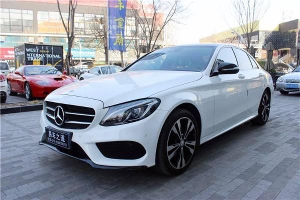 二手奔驰 c级 2016款 c200 4matic 2.0t 运动版_图片