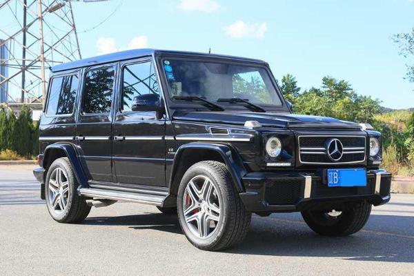 唐山2014年6月奔驰amg2013款g63amg55t4matic黑色手自一体