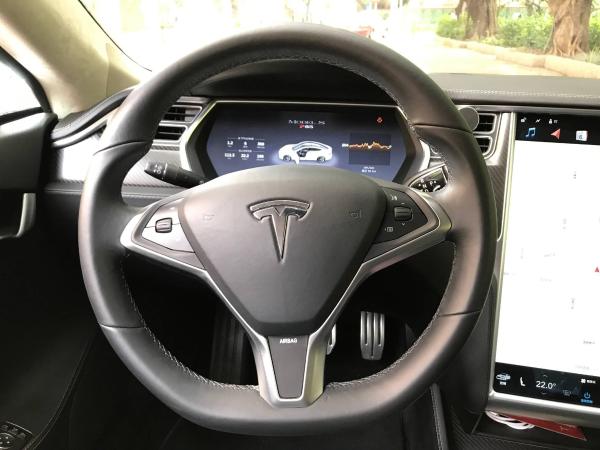 【深圳】2014年8月 特斯拉 model s model s 白色 自动档
