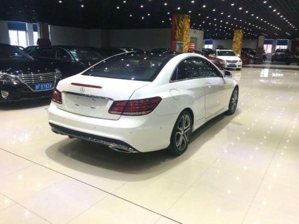 【嘉兴】2014年8月 奔驰 e级 e260 coupe 2.0t 白色 自动档