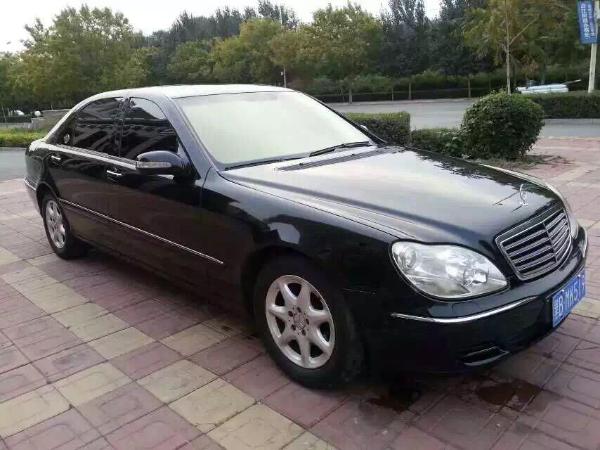 【齐齐哈尔】2003年7月 奔驰 s级 s350l 3.7 v6 黑色 手自一体