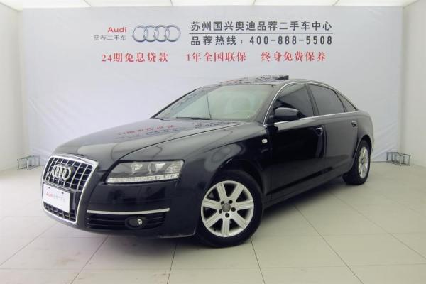 苏州2005年12月奥迪奥迪a6l24i手自一体技术领先型黑色自动档