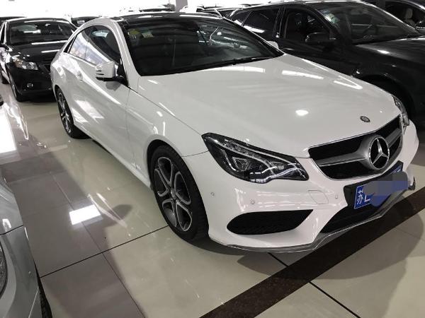 【苏州】2015年12月 奔驰 e级 e260 coupe 2.0t 白色 手自一体