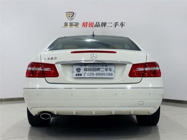 【西安】2012年6月 奔驰 e级 e260 cgi coupe 1.8t 白色 自动档