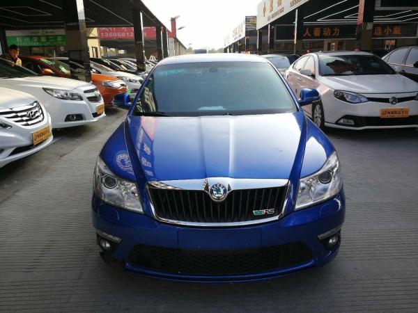 【杭州】2014年6月 斯柯达 明锐 rs 2.0t 蓝色 手自一体