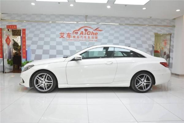 【上海】2015年10月 奔驰 e级 e320 coupe 3.0t 白色 自动档