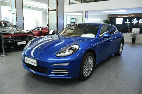 【上海】2016年4月 保时捷 帕纳美拉 s executive 3.0t 蓝色 自动档