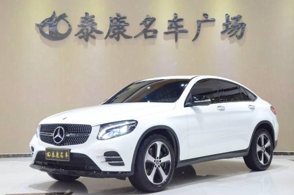 石家庄2018年5月奔驰奔驰glc2017款glc200coupe20t4matic白色手自一体