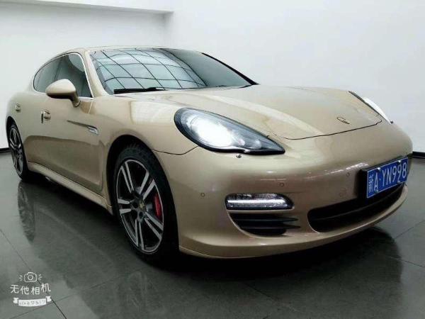 乌鲁木齐2012年8月保时捷panamera2012款36l香槟色自动档