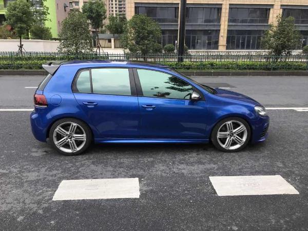 【杭州】2012年7月 大众 高尔夫 golf r 2.0tsi 蓝色 手自一体