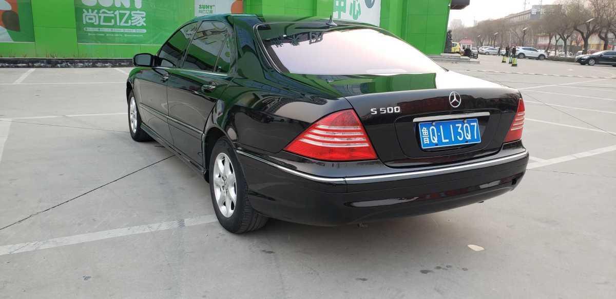 2001年8月奔驰 s级 2000款 s500 5.0l