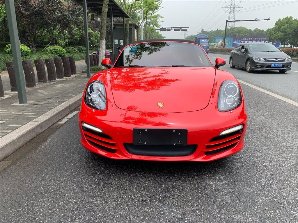 【杭州】2012年12月 保时捷 boxster 2013款 boxster 2.7l 自动档