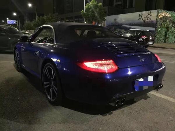 【深圳】2010年12月 保时捷 911 carrera cabriolet 3.6 蓝色 自动档