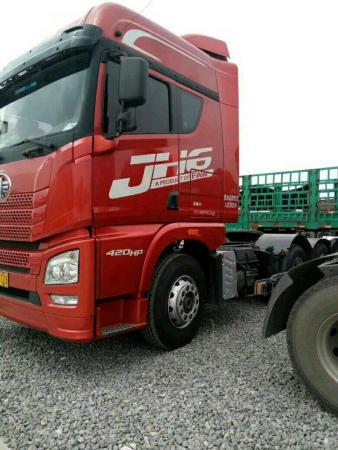 【济宁】2018年9月 解放j6p双区半挂车 手动挡