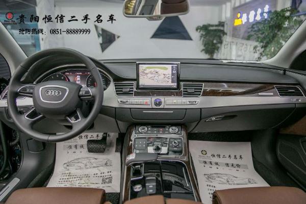 【贵阳】2016年1月 奥迪 奥迪a8 16款 a8l 45tfsi quattro时尚型 自动