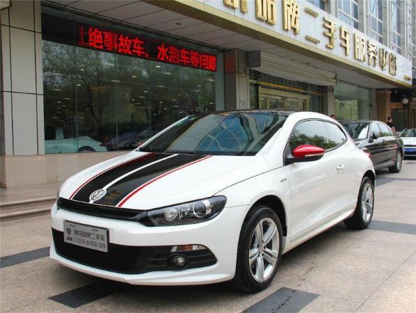 【西安】2014年6月 大众 尚酷 2.0tsi 百万里程版 白色 自动档