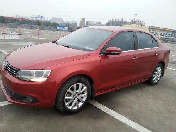 【宁波】2013年10月 大众 速腾 1.4tsi 蓝驱版 红色 手自一体