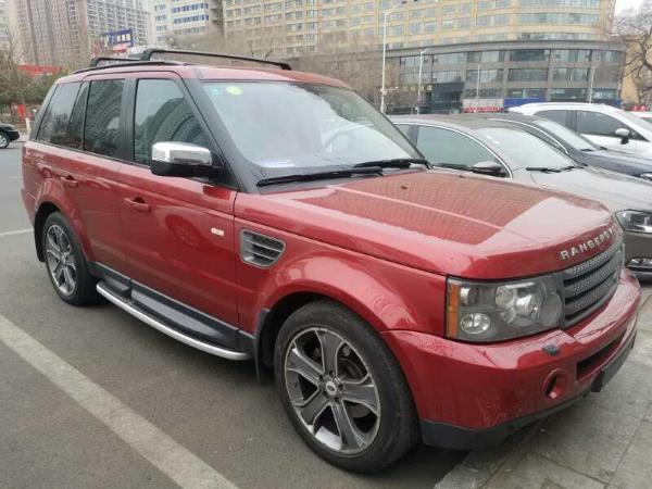 【哈尔滨】2008年8月 路虎 揽胜运动版 2009款 4.4 v8 红色 手自一体