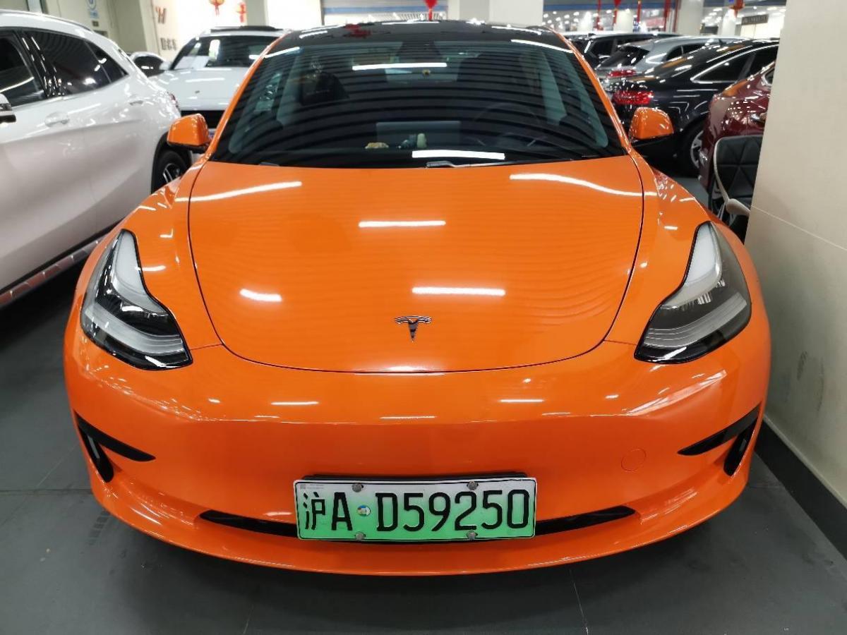 【上海】2020年4月 特斯拉 model 3 2019款 标准续航后驱升级版 自动