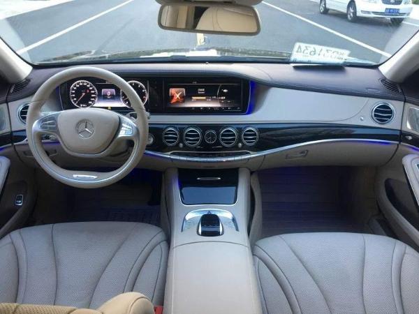 【宁波】2015年5月 奔驰 s级 s320l 3.0t 商务型 黑色 自动档