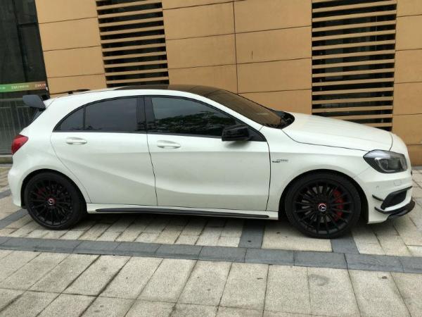 【杭州】2016年1月 奔驰 a级 amg a45 amg 4matic 2.0t 白色 手自一体