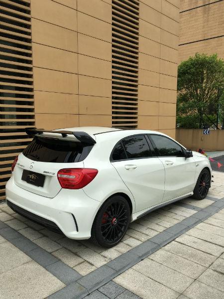 【杭州】2016年1月 奔驰 a级 amg a45 amg 4matic 2.0t 白色 手自一体