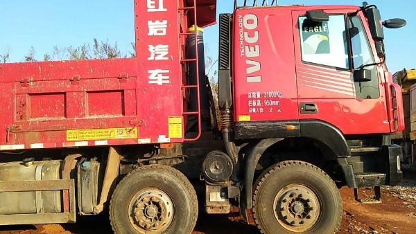【宜春】2016年2月 红岩金刚前四后八自卸车 手动挡