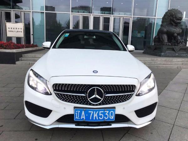 【沈阳】2016年10月 奔驰 c级 c200l 4matic 2.0t 白色 自动档