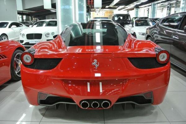 【杭州】2012年1月 法拉利 458 法拉利f458顶配 红色 手自一体