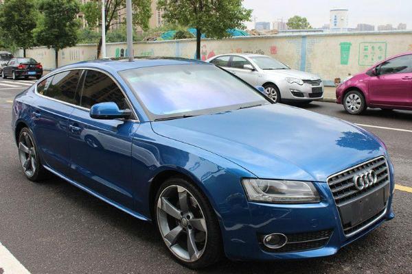 【宁波】2011年11月 奥迪 奥迪a5 a5 2.0tfsi 豪华型 蓝色 手自一体