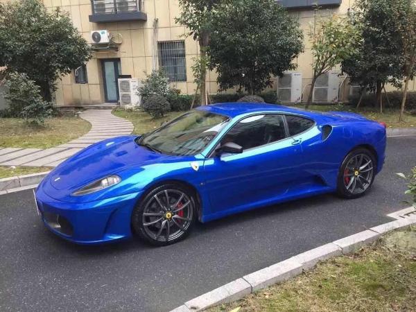 【杭州】2008年6月 法拉利 f430 4.3 scuderia 蓝色 手自一体