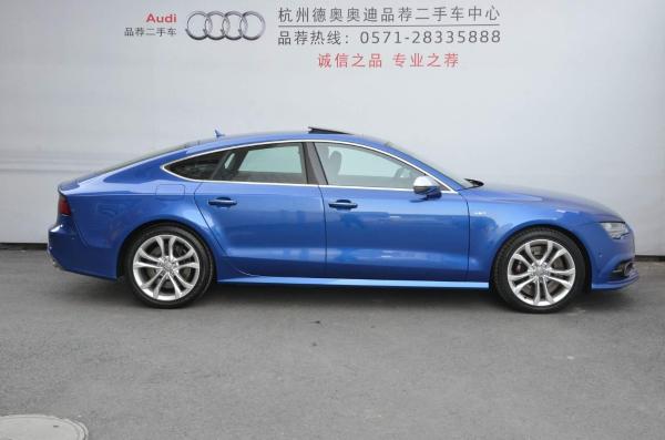 【杭州】2016年11月 奥迪 奥迪a7 s7 4.0tfsi 蓝色 自动档