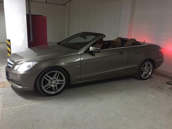 【淮南】2011年12月 奔驰e级 e260敞篷 1.8t 香槟色 自动档